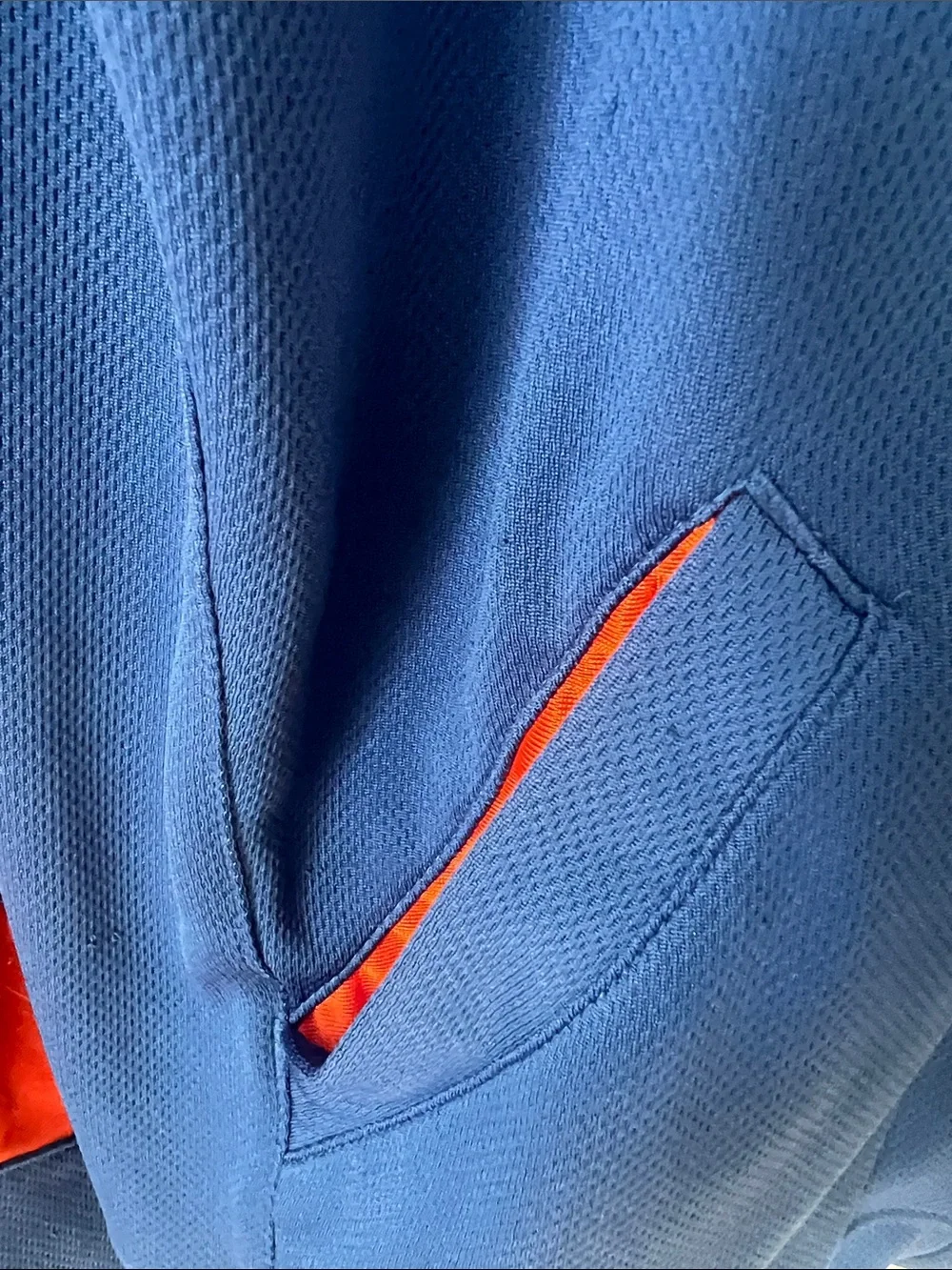 Nike Blue and Orange New York Mets Full-Zip Lightweight Jacket